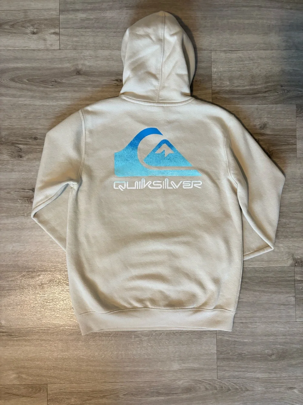 Quiksilver cream crewneck